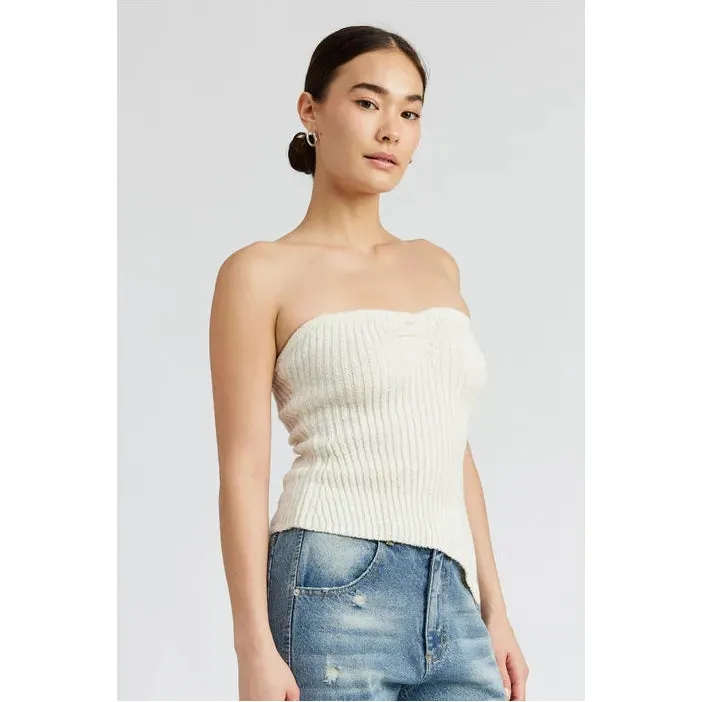 Asymmetrical Tube Top