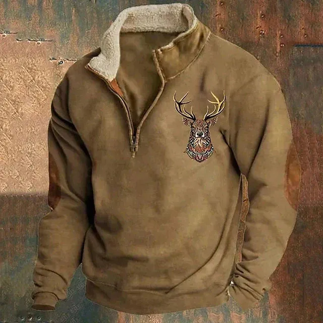 Austen | Sweater with Quarter Zip