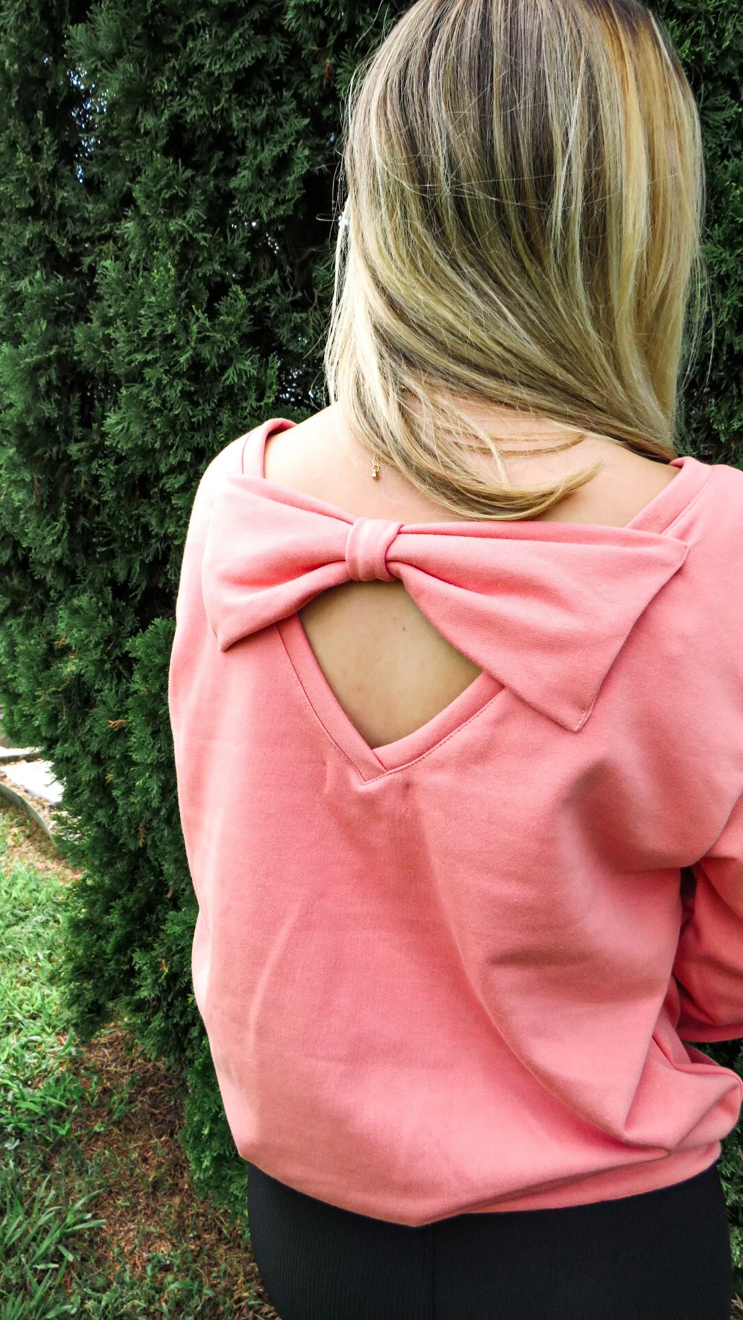Caston Bowknot Sweatshirt