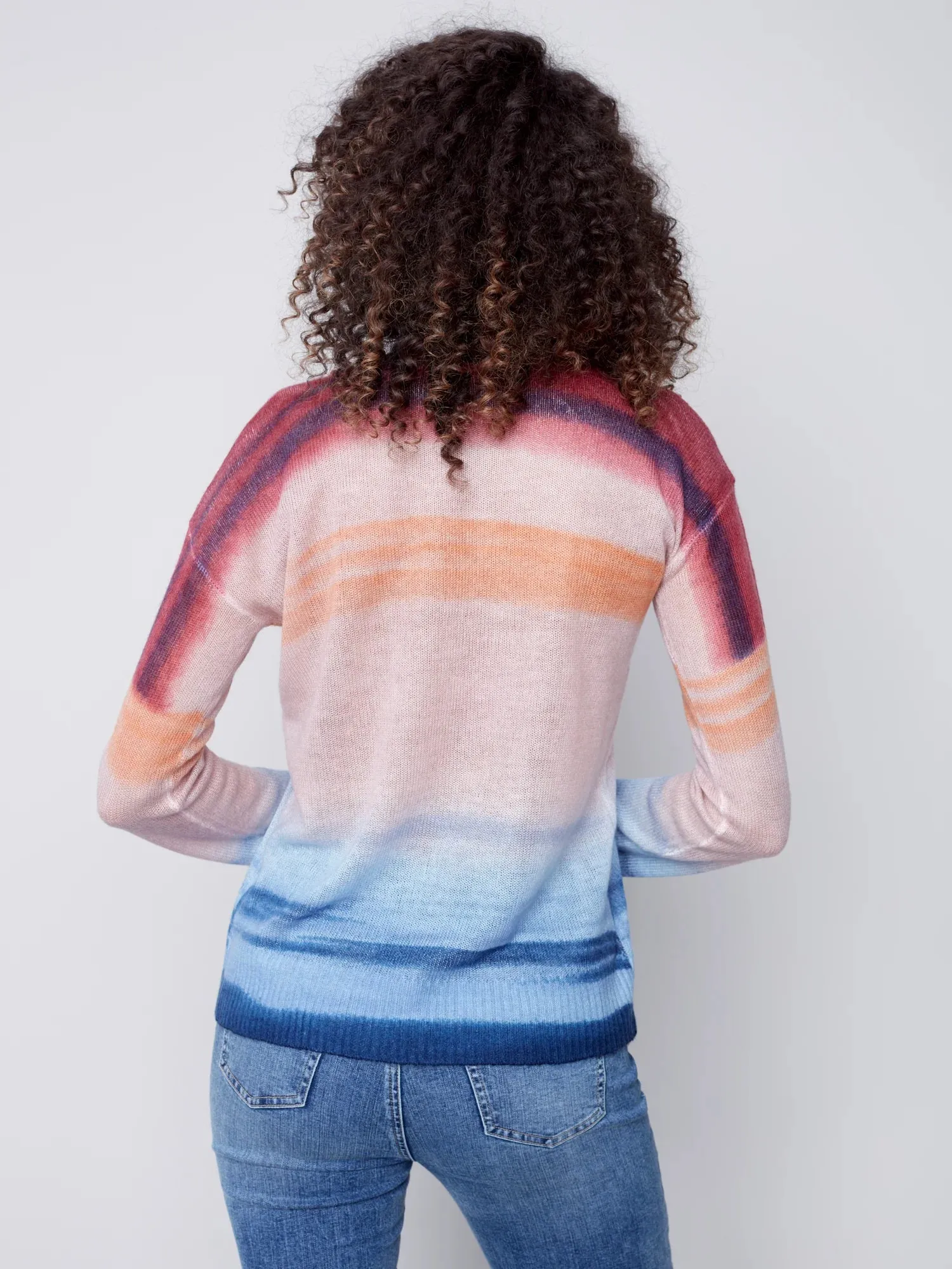 Day and Night Watercolor Sweater