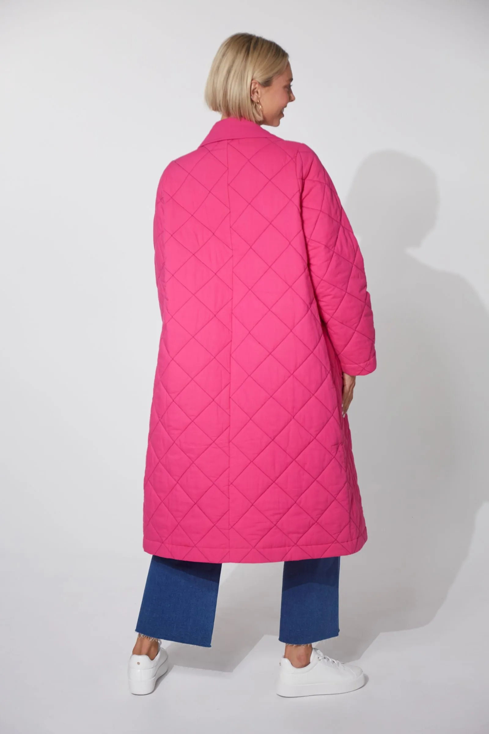 Jasper Coat - Azalea