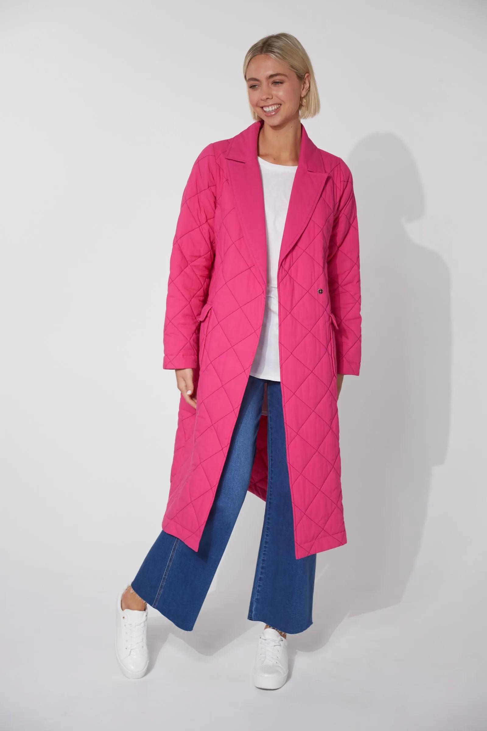 Jasper Coat - Azalea