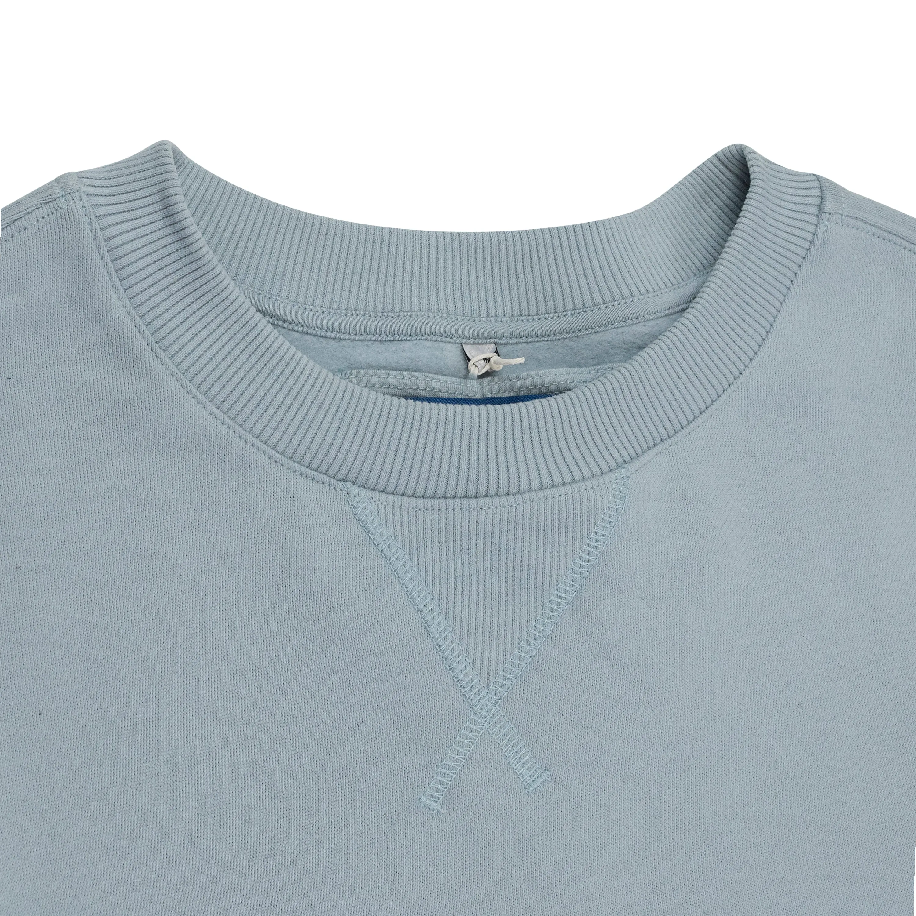 PULLOVER DUSTY BLUE SWEATSHIRT