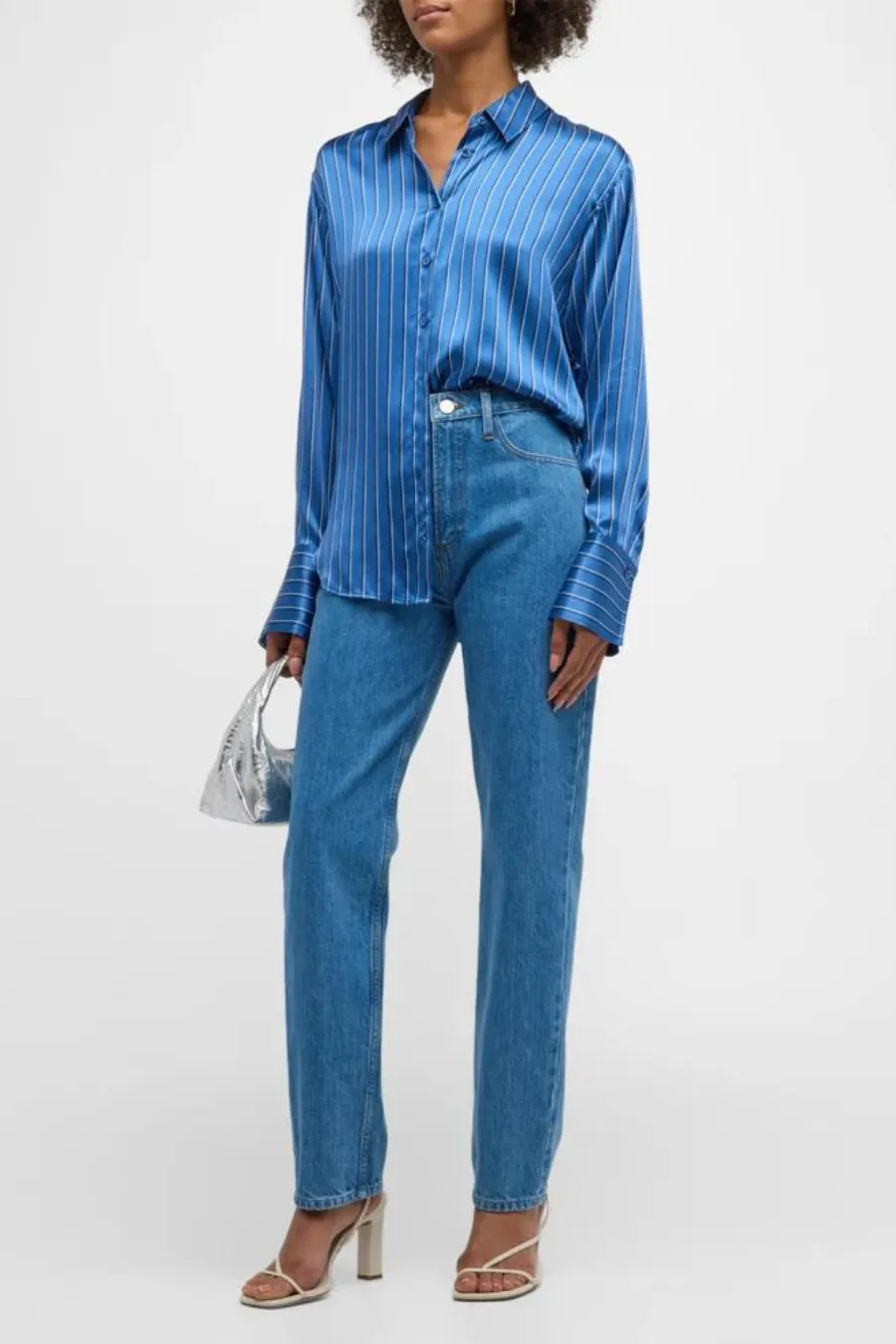 The Standard Shirt Slate Blue Multi