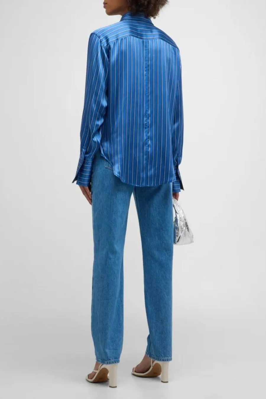 The Standard Shirt Slate Blue Multi