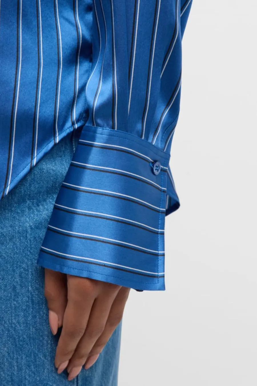 The Standard Shirt Slate Blue Multi