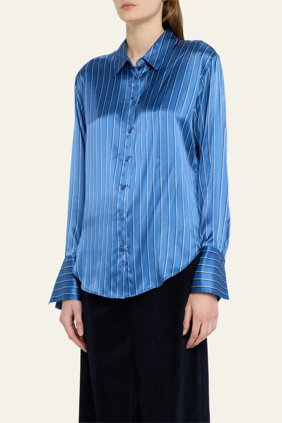 The Standard Shirt Slate Blue Multi